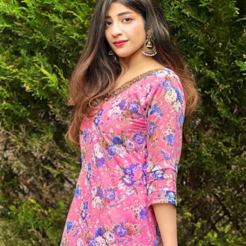 Floral Designer Kurthi