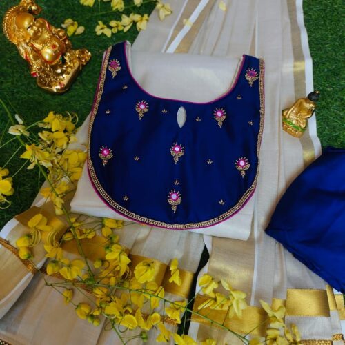 Golden Tissue Salwar Set