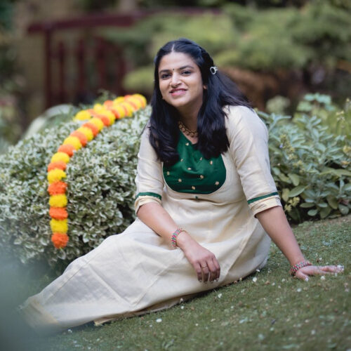 Golden Tissue Pannel Cut Kurthi
