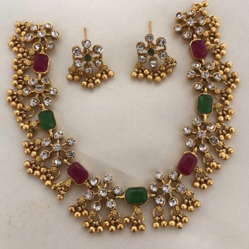 Flower AD Necklace