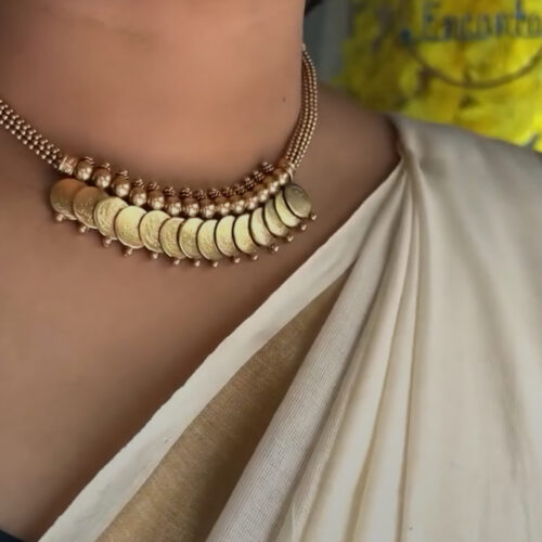 Lakshmi Coin Necklace