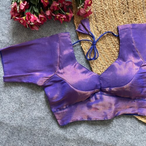 Silk Blouse - Purple