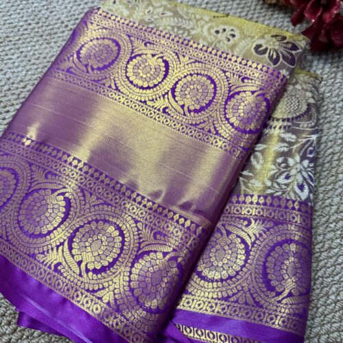 Silk Saree - Magenta