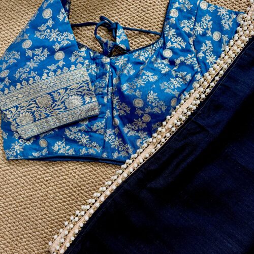 Saree with Designer Blouse