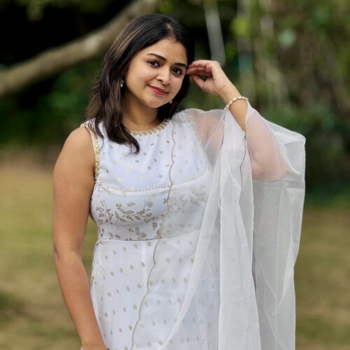 Designer Georgette Anarkali