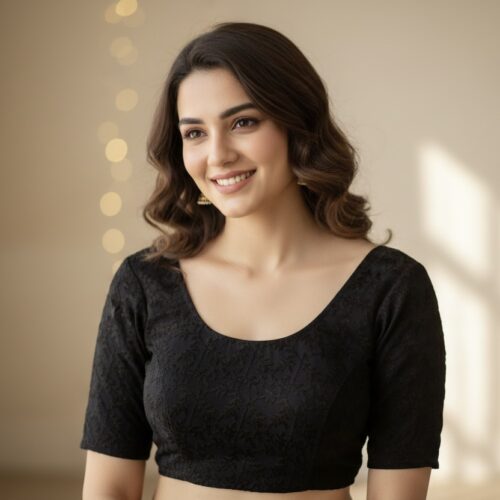 Stretchable Blouse - Black