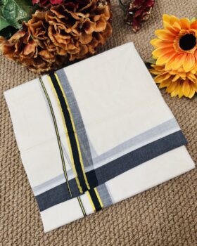 Cotton Mundu - Black